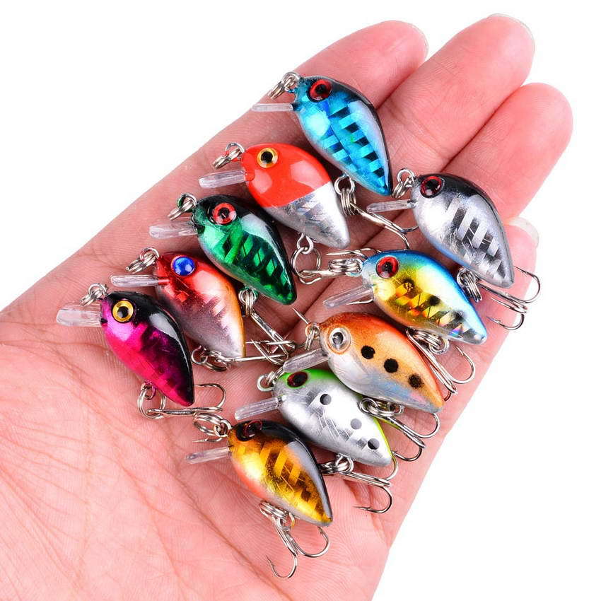 Fishing Lure Crankbait - 낚시 미끼 작은 미노우 미니 흔들림
