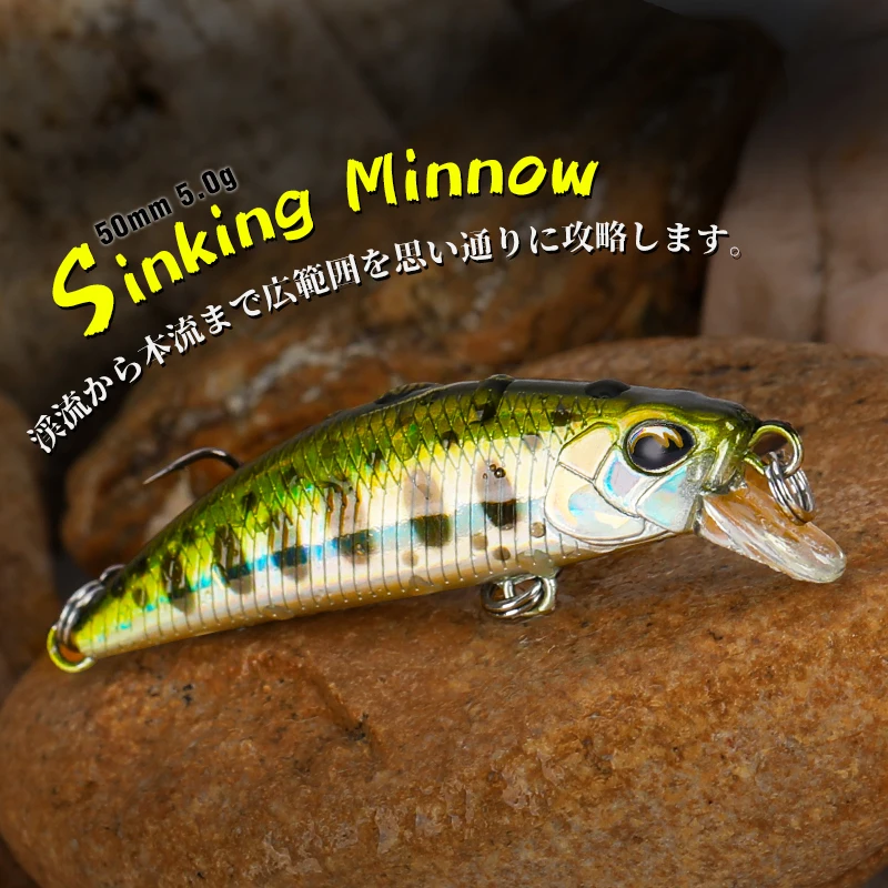Fishing Lure Crankbait - 쓰리노야 싱킹 미노우 미니 하드 루어