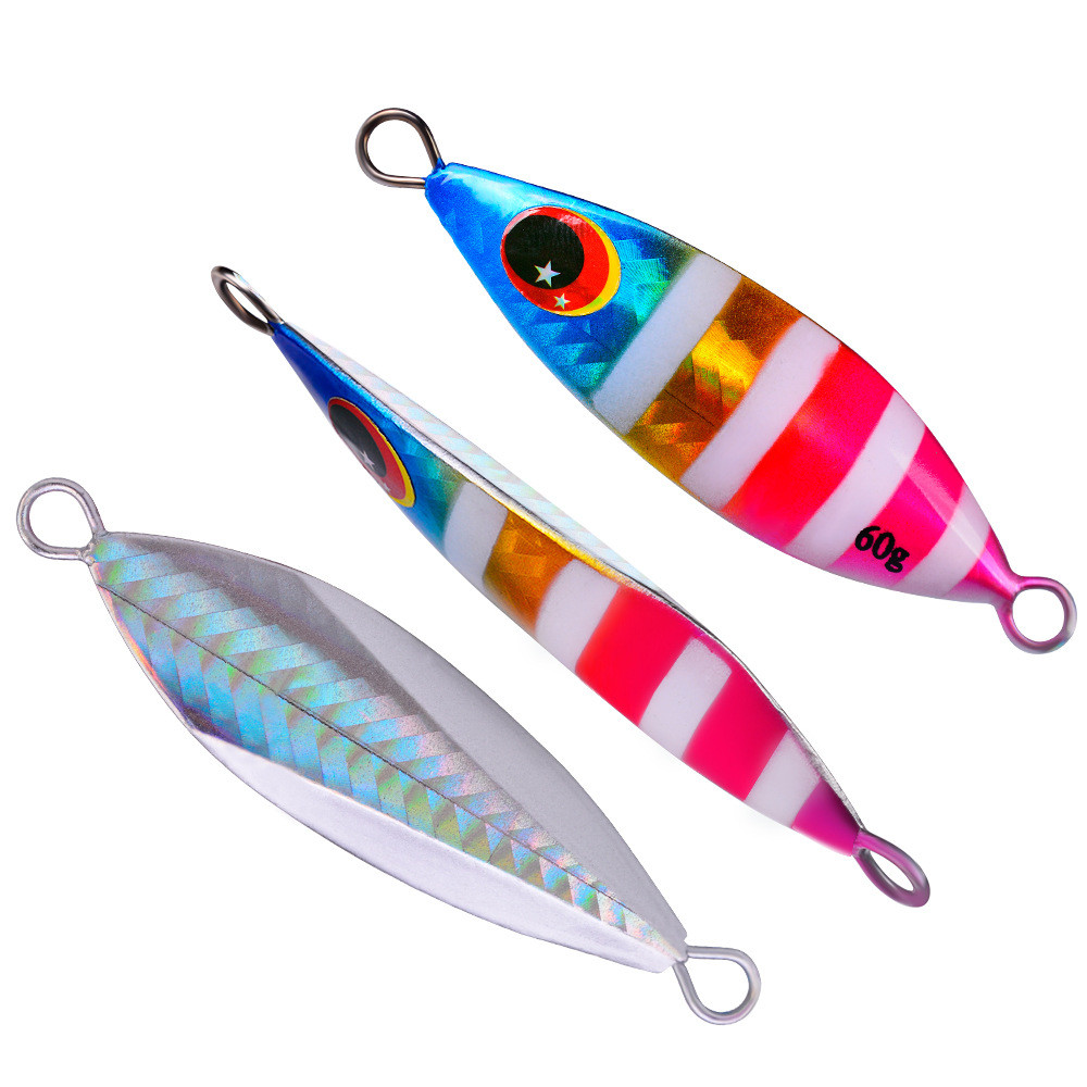 Fishing Lure Spoon - 금속 느린 지그 루어 하드 인공