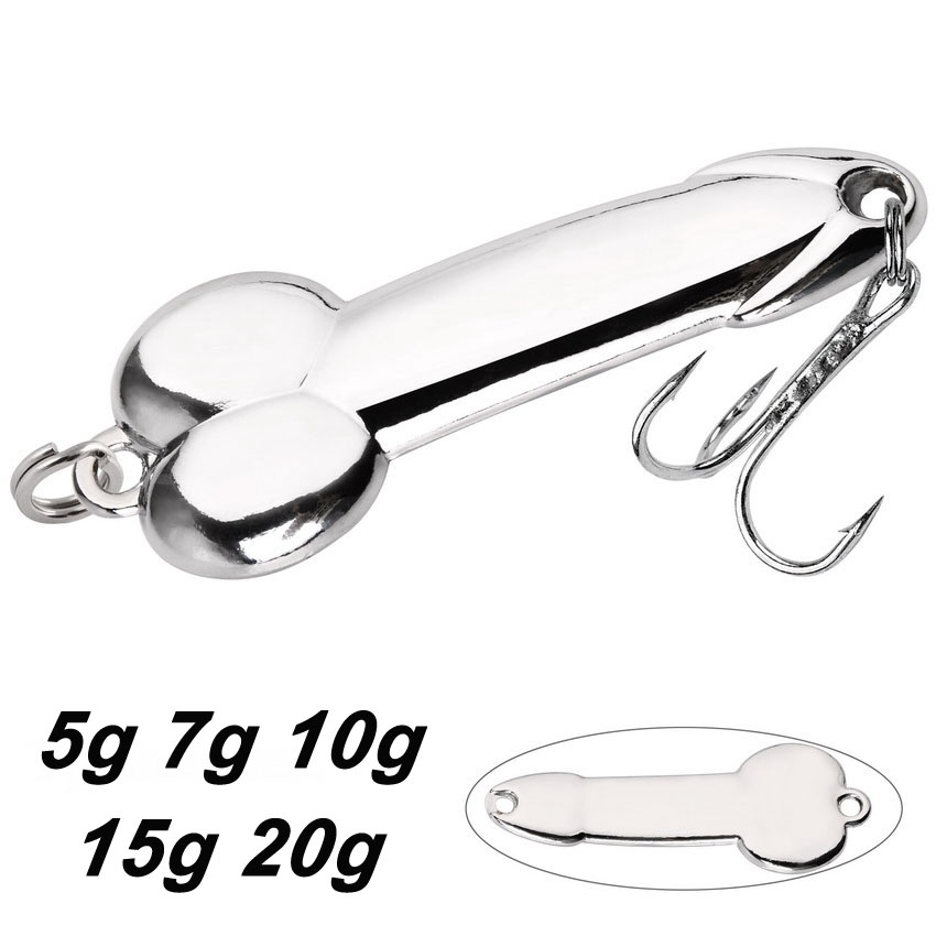 금속 숟가락 페니스 모양 낚시 미끼 5g 10g 15g - Fishing Lure Spoon 리뷰 및 가격