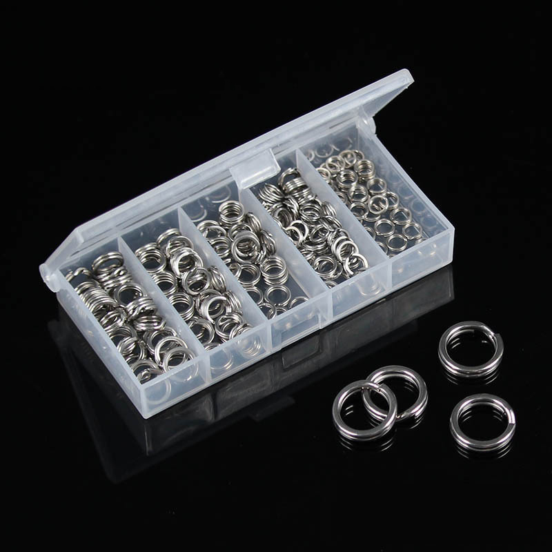 10 상자 2000pcs 스플릿 링 플랫 미끼/루어 낚 - Fishing Lure Accessories 리뷰 및 가격