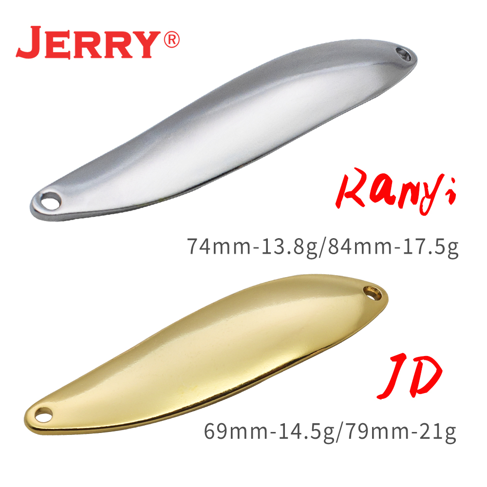 Jerry JD 14.5g 21g 도색되지 않은 연어  - Fishing Lure Spoon 리뷰 및 가격