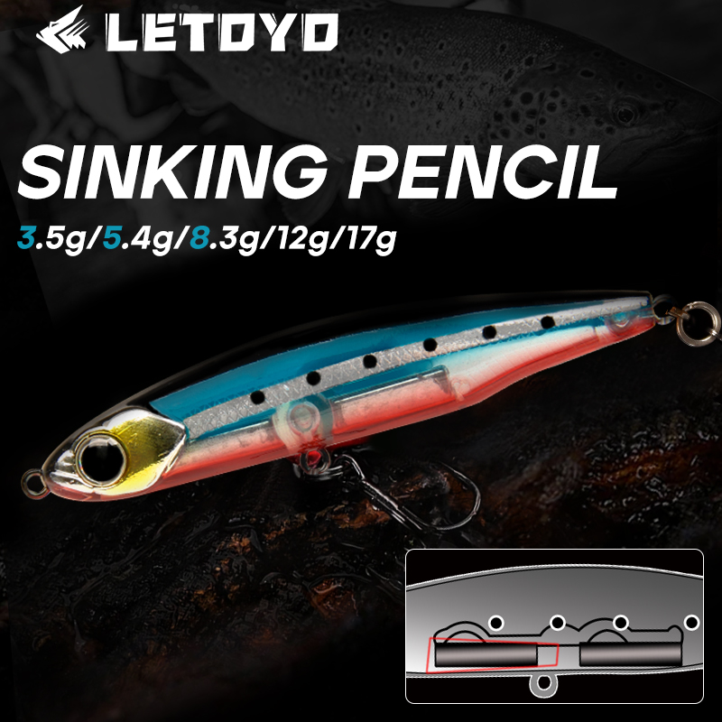 레토요 싱킹 펜슬 17g 12g-3.5g 인조 미끼 하 - Fishing Lure Spoon 리뷰 및 가격