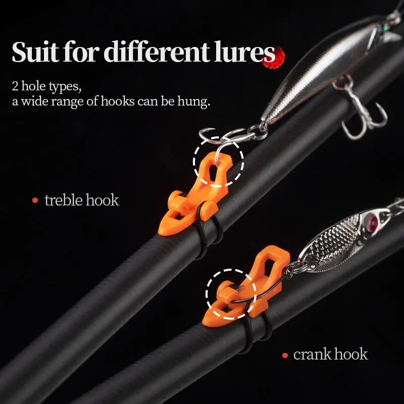 1-10pcs 낚싯대 폴 훅 키퍼 루어 베이트 홀더 루 - Fishing Lure Accessories 리뷰 및 가격