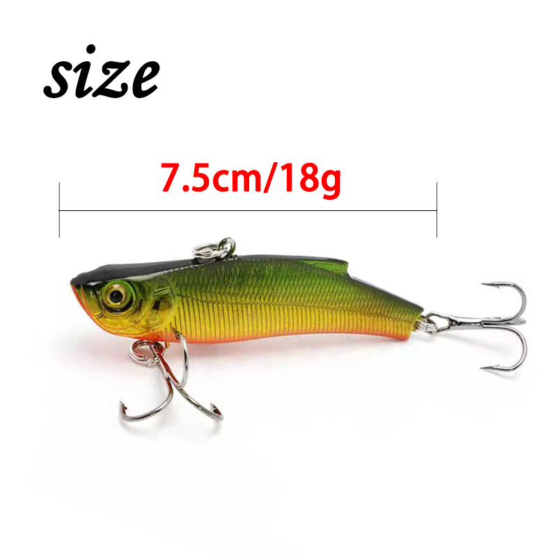 Fuheno-VIB 인공 미끼 1 개 7.5cm 18g - Fishing Lure Crankbait 리뷰 및 가격