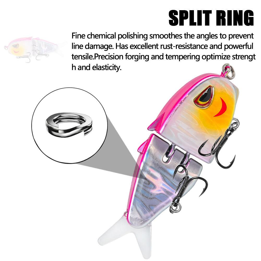 루야 베이트 다단식 물고기 모양 낚시 미끼 화려한 색상 - Fishing Lure Popper 리뷰 및 가격