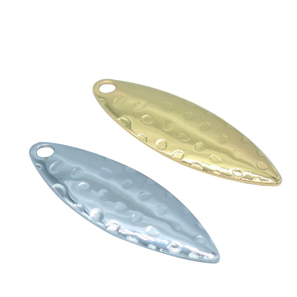 10개/세트 버드나무잎 모양 스팽글 피트 표면 DIY  - Fishing Lure Spoon 리뷰 및 가격