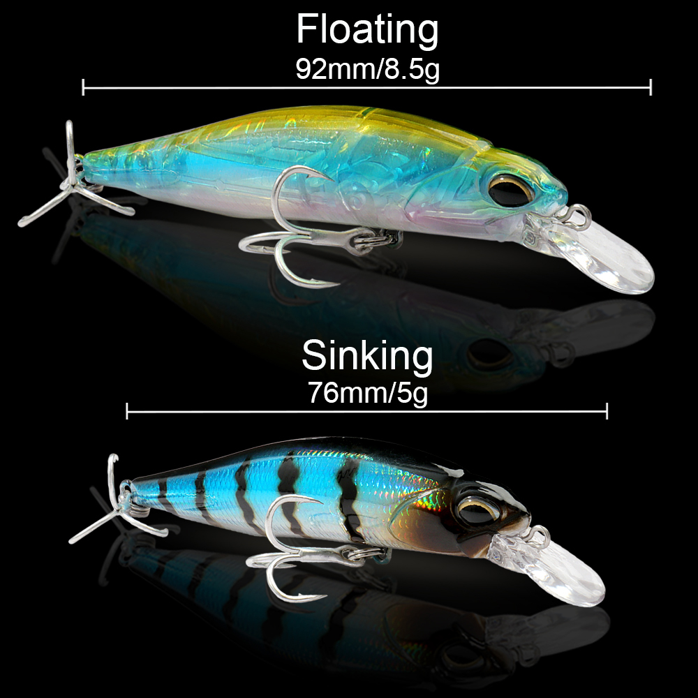 낚시 루어 플로팅 8.5g 미끼 싱킹 미노우 5g 워블 - Fishing Lure Swimbait 리뷰 및 가격